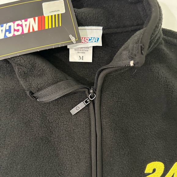Nascar Jacket Women’s  #24 Nascar Racing Pullover Full
Zip Fleece SZ Medium NWT - Picture 6 of 13